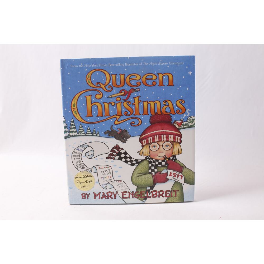 Mary Engelbreit Queen of Christmas Ann Estele Stories Book ~ 260423-WH 1094